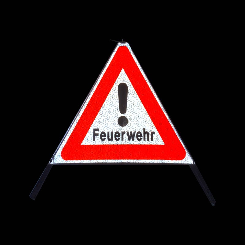 Roll Up Triangle Sign 1