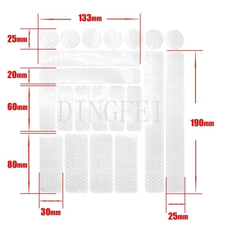 White Reflective Sticker Manufacturer