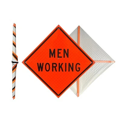 사용자 정의 48 롤업 교통 표지판